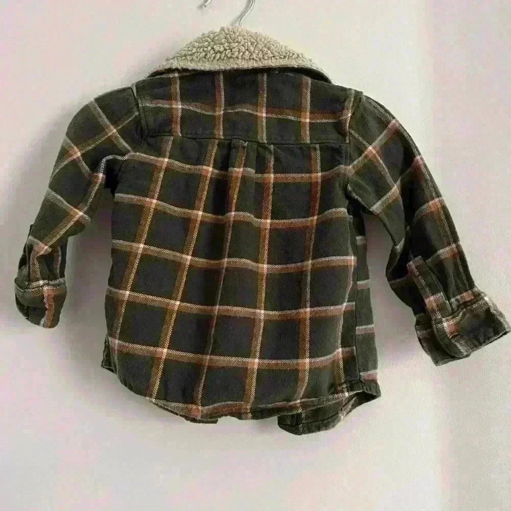 Carters flannel 12mo - Picture 2 of 5